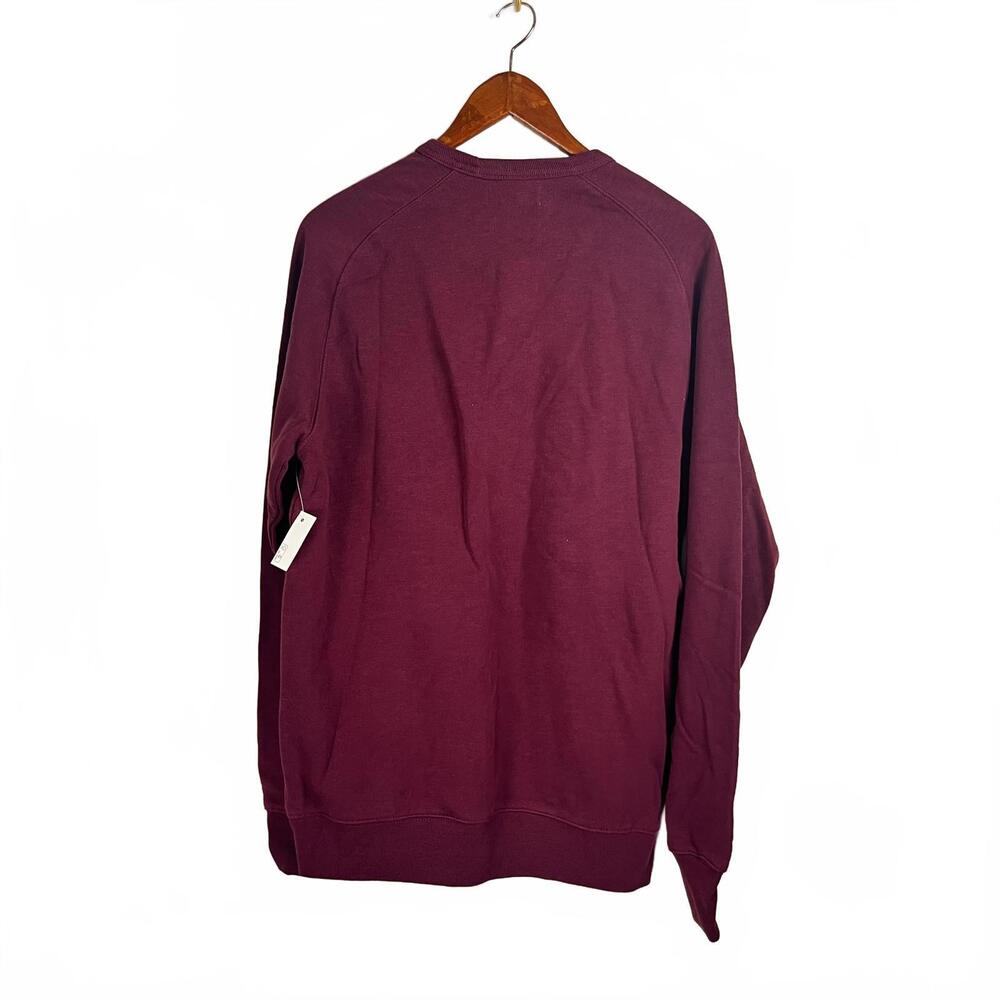 Goodthreads Men's Burgundy Sweatshirt‎ - Comfortable and Stylish - Picture 4 of 7